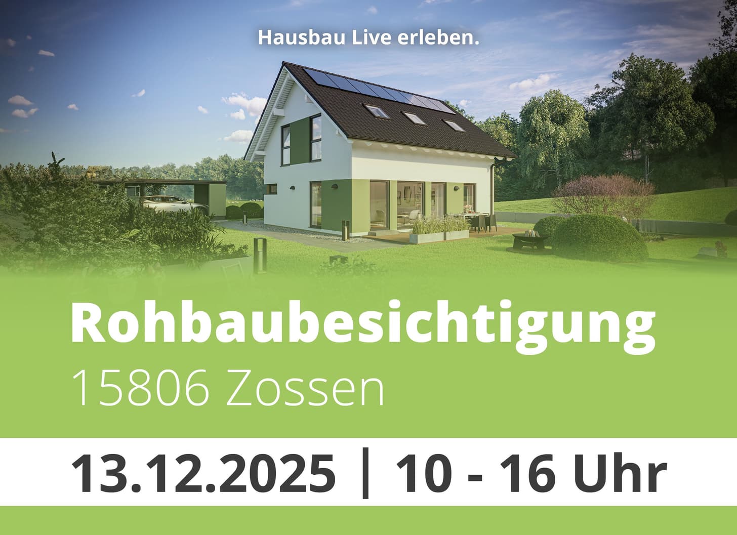 Rohbaubesichtigung Zossen